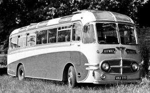 AEC Reliance MU3RV Plaxton Venturer 1955 года (UK)
